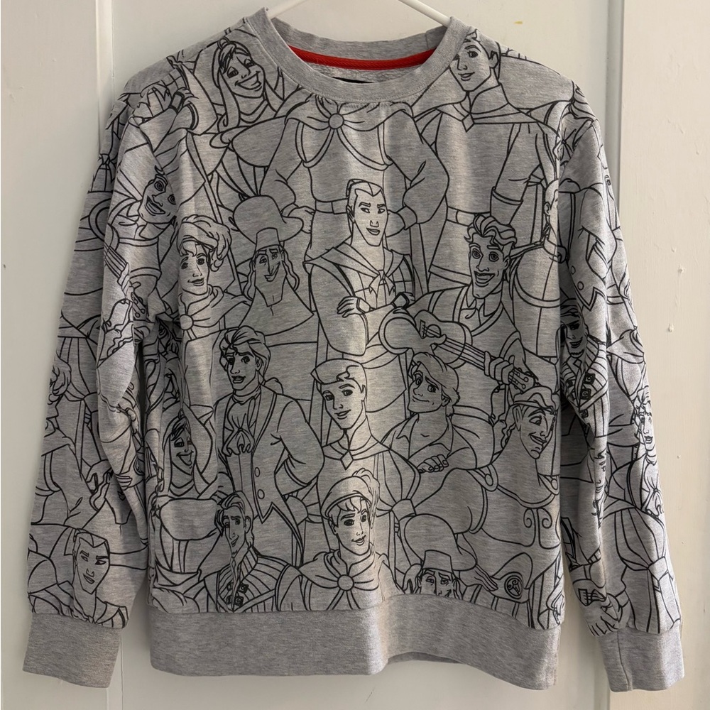 Oh My Disney Dashing Sweatshirt Size Small